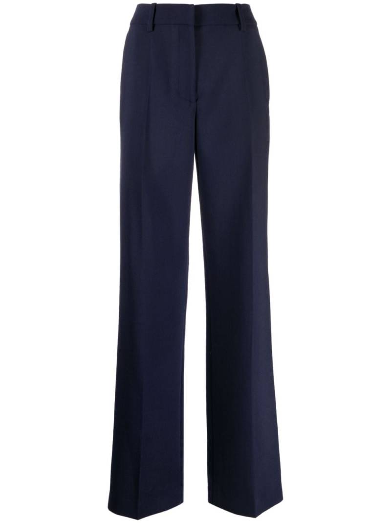 Off-White wide-leg virgin-wool-blend trousers - Blue von Off-White