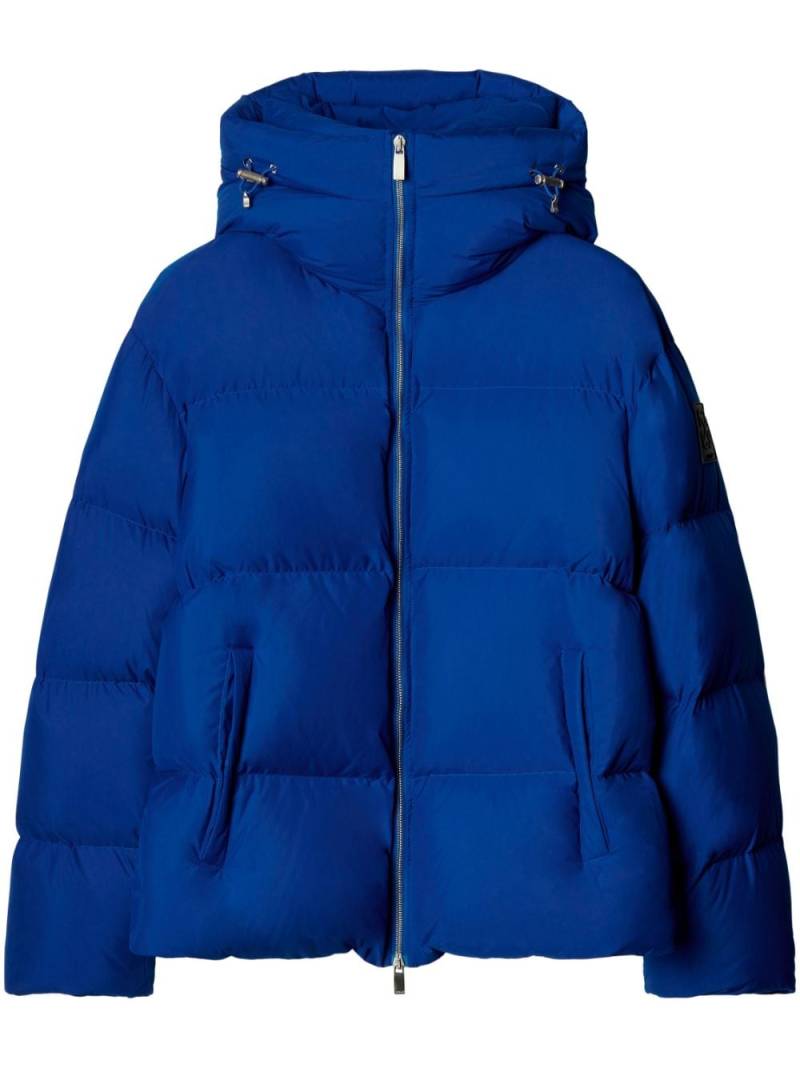 Off-White zip-fastening padded jacket - Blue von Off-White