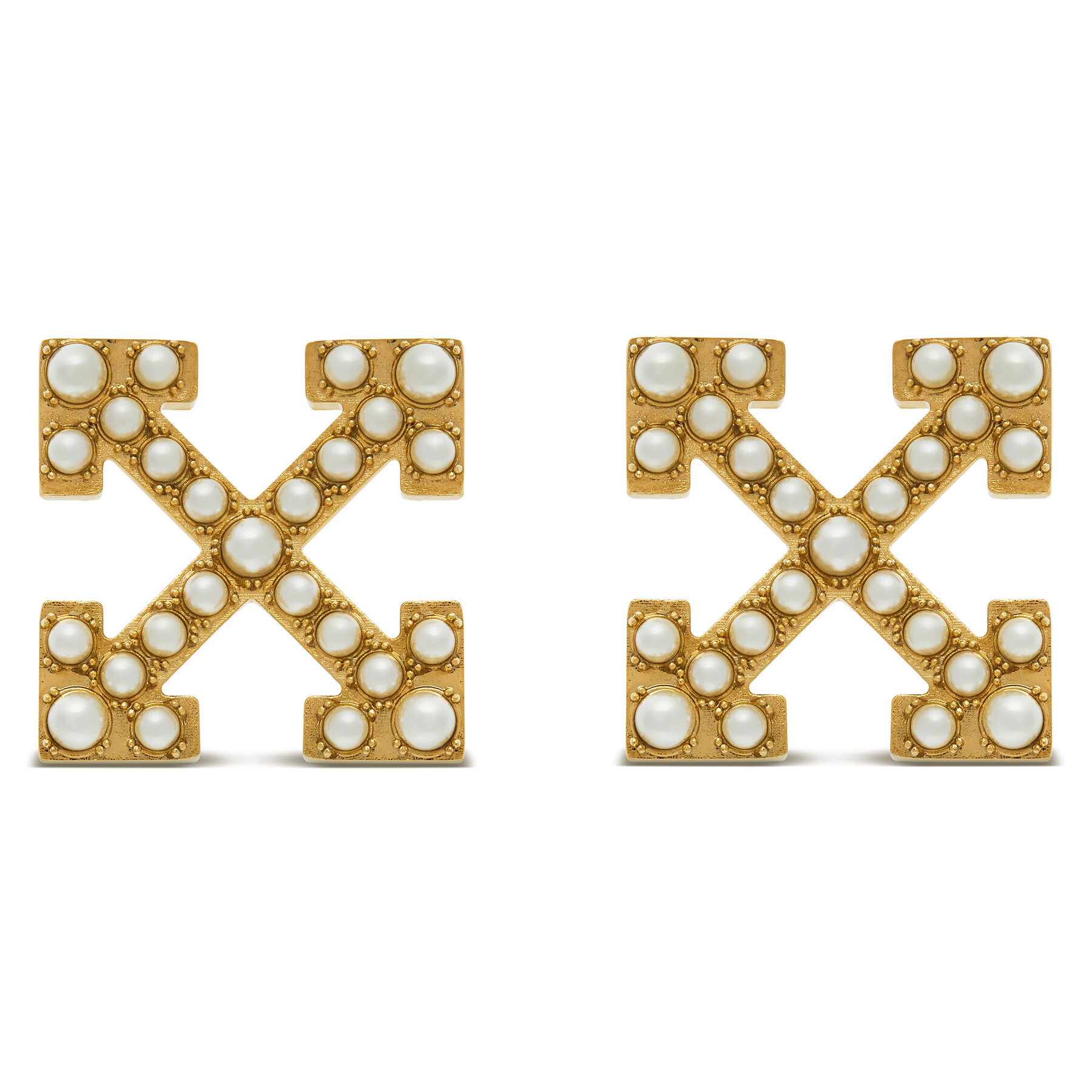 Ohrringe Off-White OWOD213S23MET0017600 Goldfarben Ohrringe Off-White OWOD213S23MET0017600 Goldfarben von Off-White