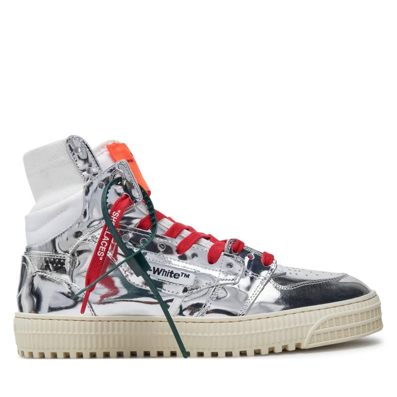 Sneakers Off-White OMIA065F22LEA0067272 Silberfarben von Off-White