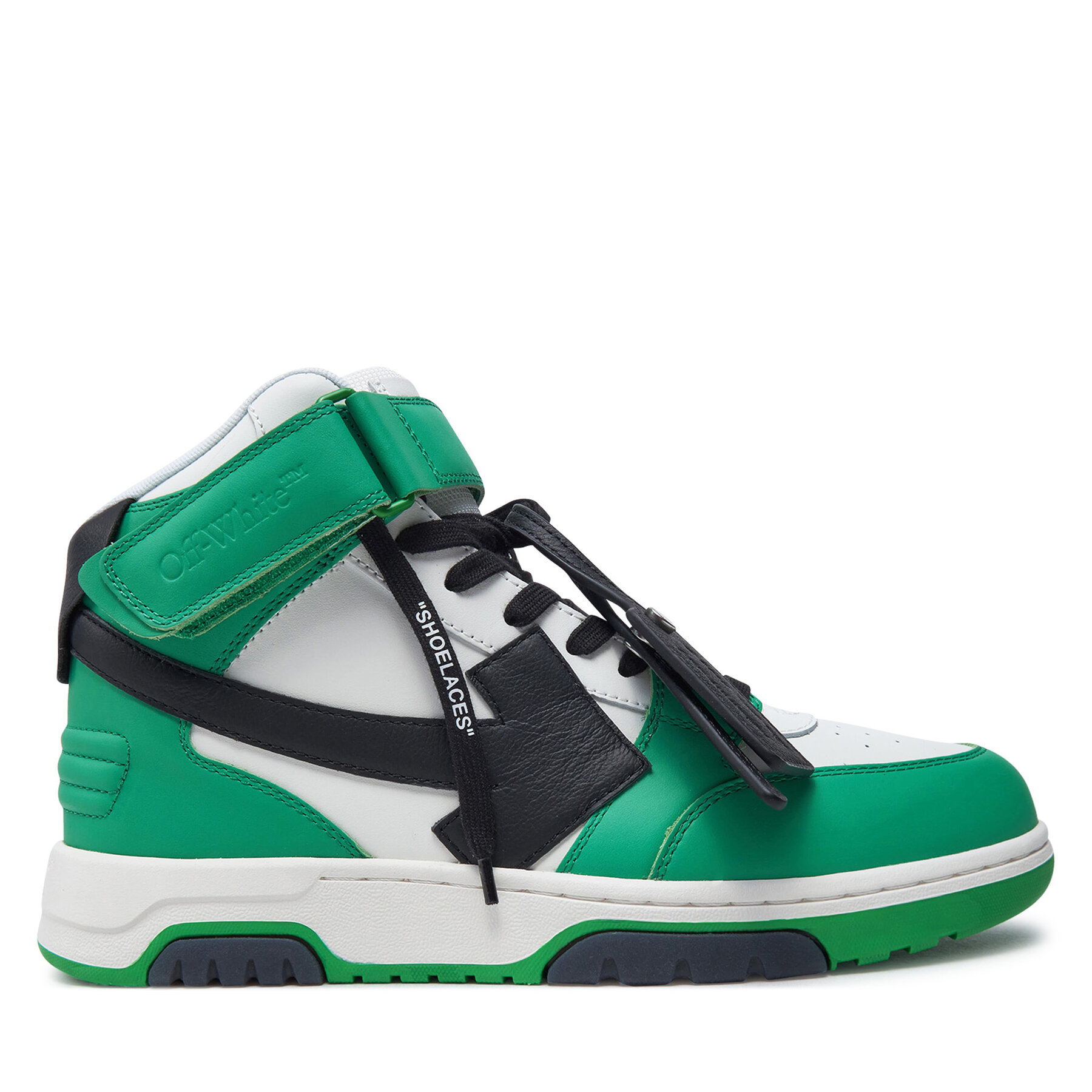 Sneakers Off-White OMIA259S23LEA0015510 Grün von Off-White