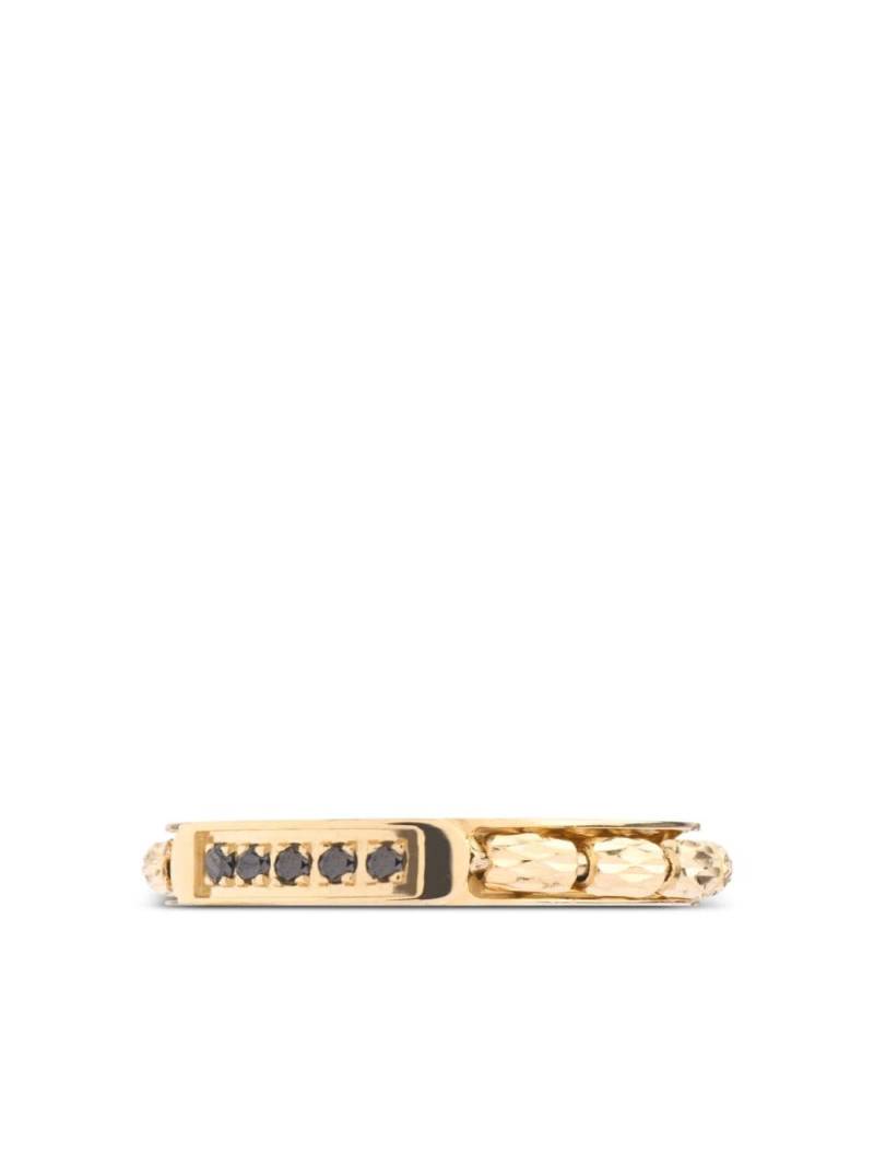 Officina Bernardi 18kt yellow gold Dea diamond ring von Officina Bernardi