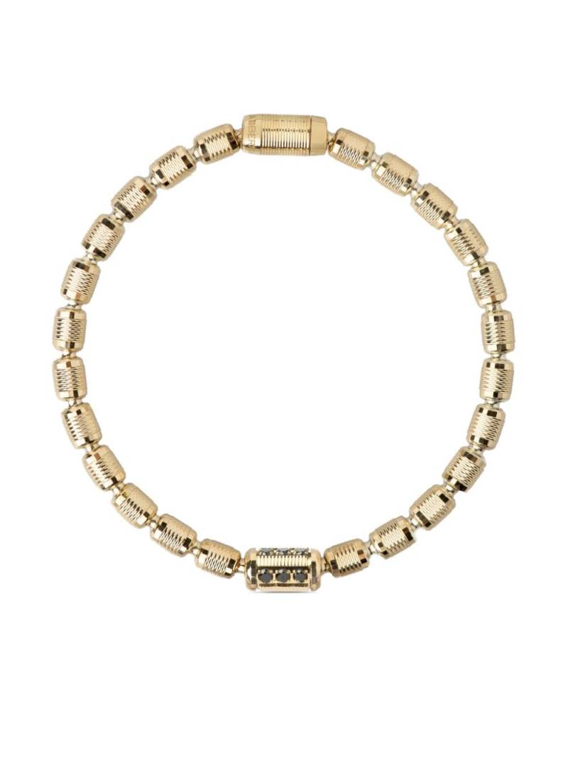 Officina Bernardi 18kt yellow gold Lumen AC diamond bracelet von Officina Bernardi