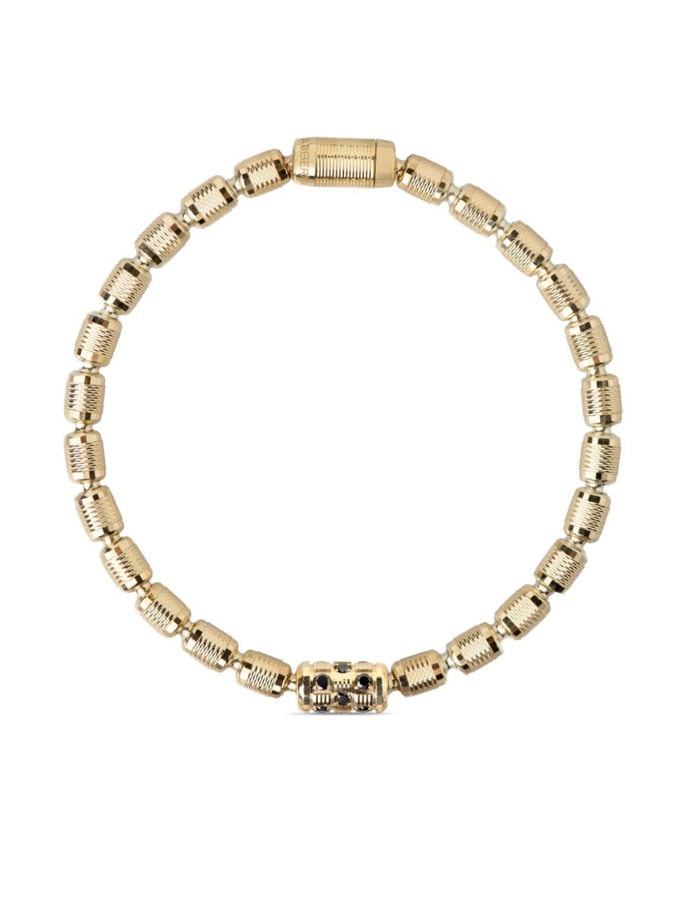 Officina Bernardi 18kt yellow gold Lumen diamond bracelet von Officina Bernardi