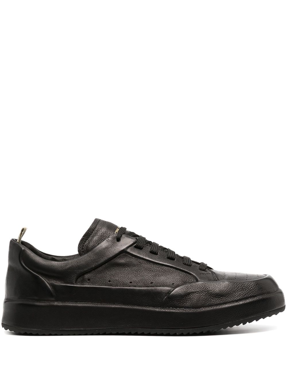 Officine Creative Ace 016 leather sneakers - Black von Officine Creative