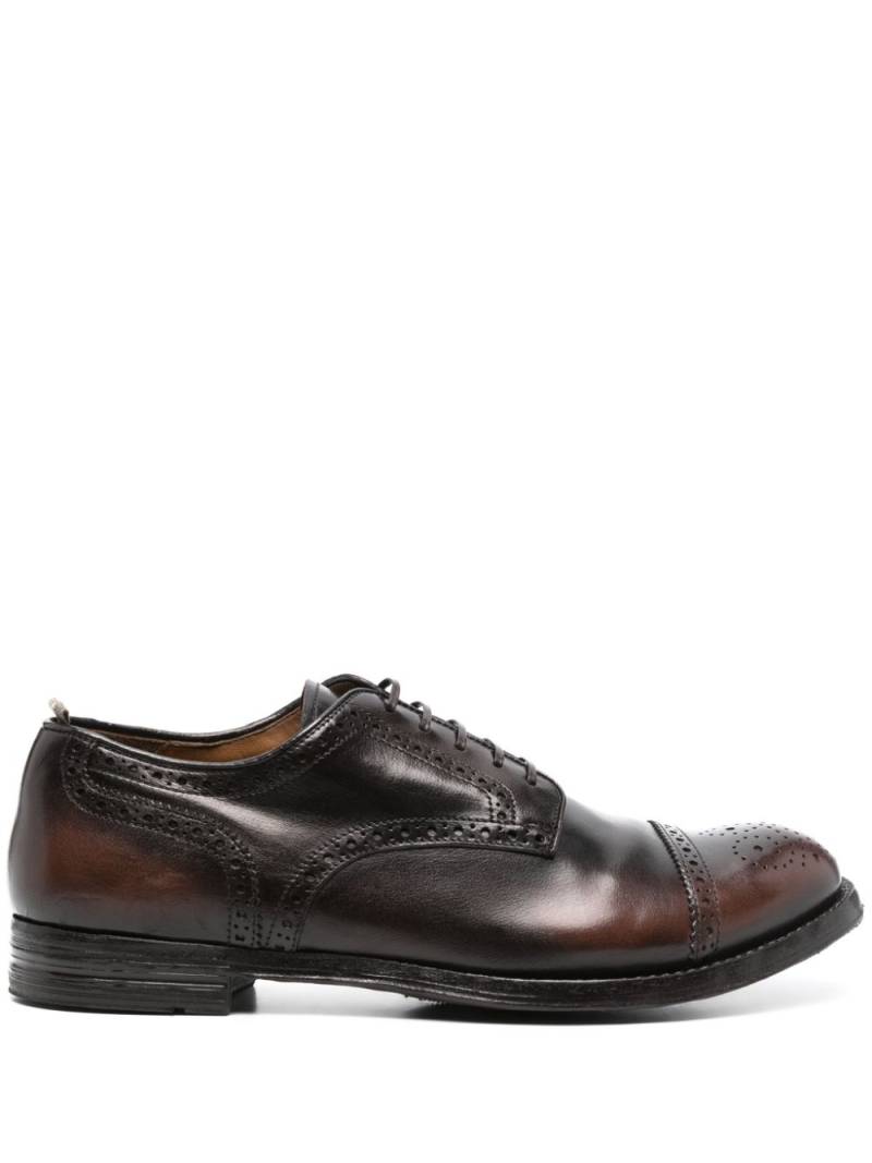 Officine Creative Anatomia 90 brogues - Brown von Officine Creative