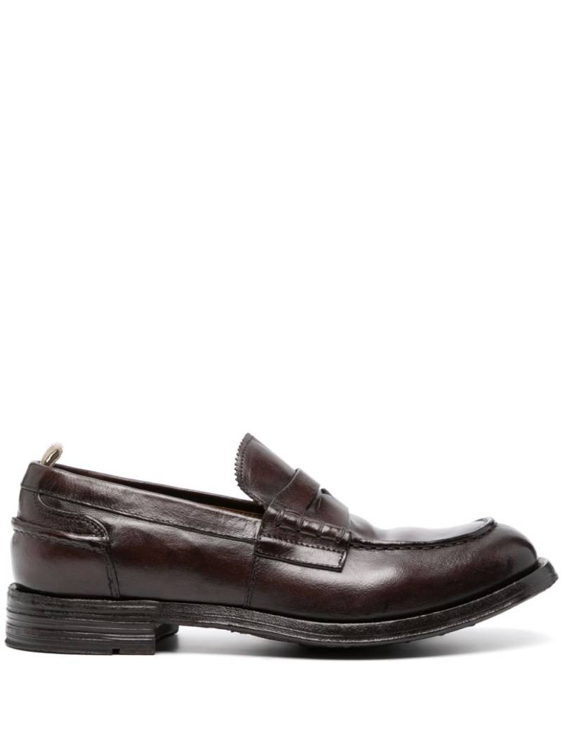 Officine Creative Balance 001 leather loafers - Brown von Officine Creative