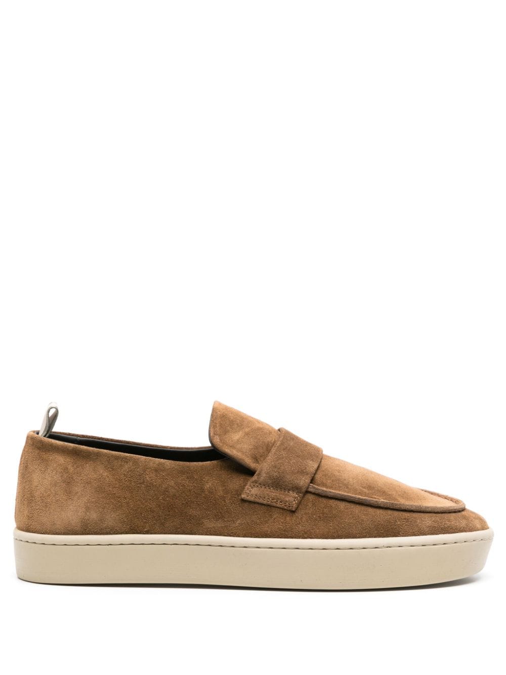 Officine Creative Bug 001 suede loafers - Brown von Officine Creative