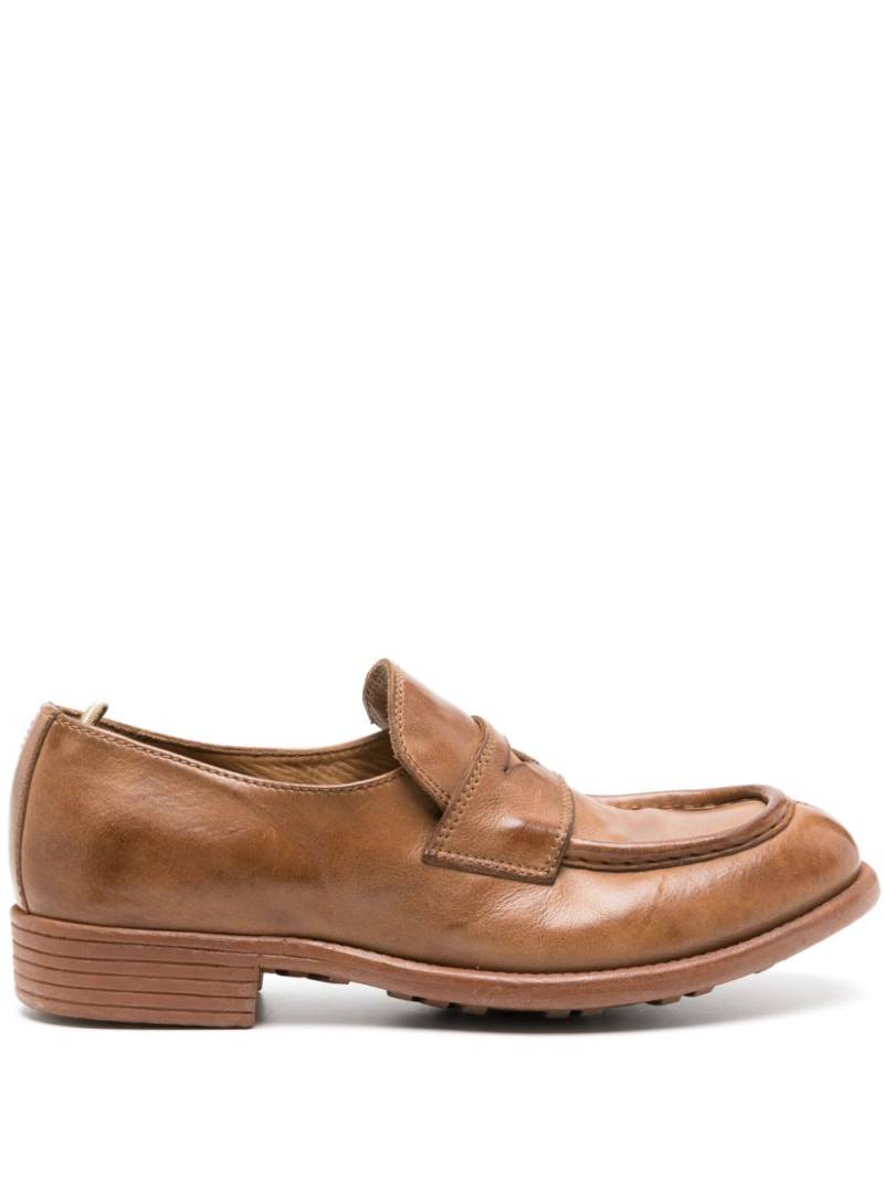 Officine Creative Calixte 020 leather loafers - Brown von Officine Creative