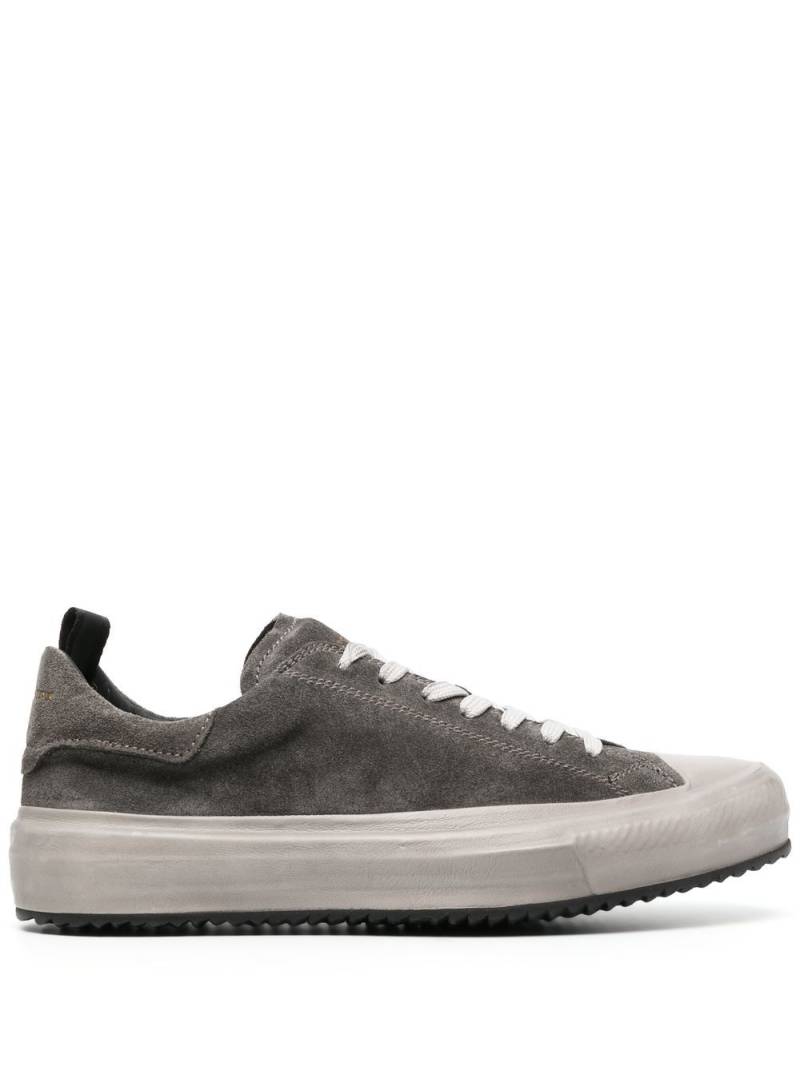 Officine Creative Frida calf-suede sneakers - Grey von Officine Creative