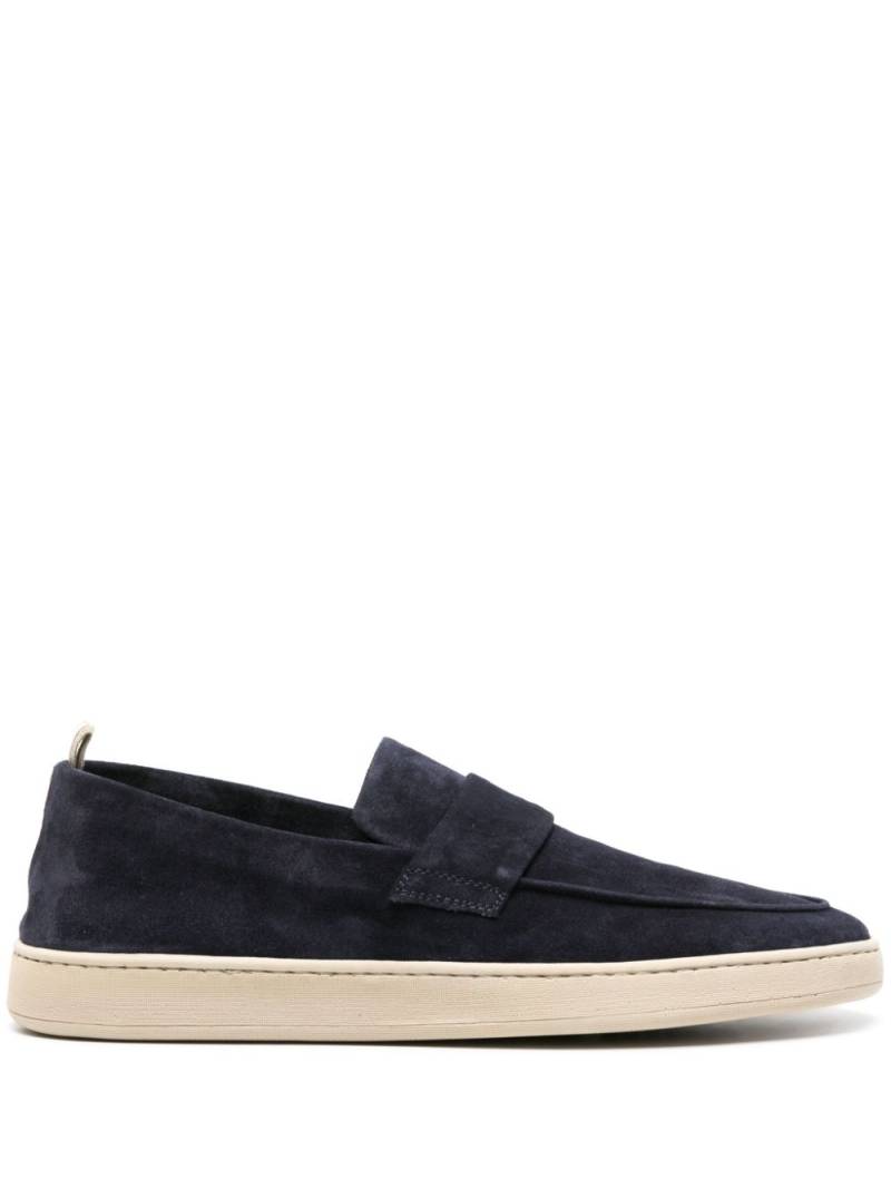 Officine Creative Herbie 001 suede loafers - Blue von Officine Creative