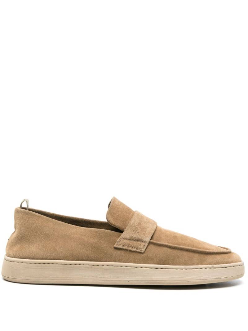 Officine Creative Herbie 001 suede loafers - Neutrals von Officine Creative