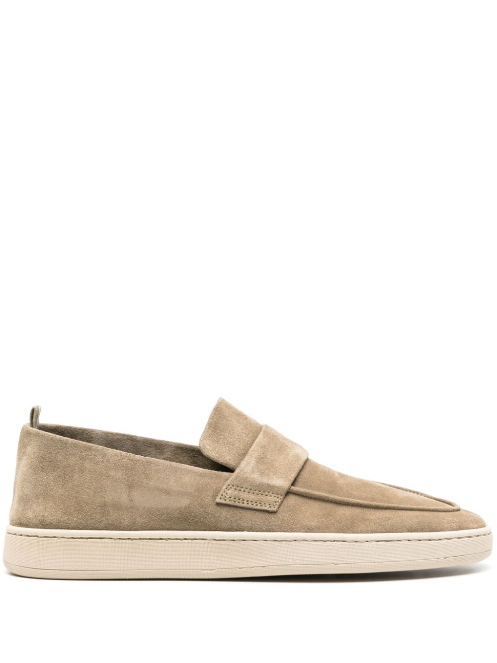 Officine Creative Herbie 001 suede loafers - Neutrals von Officine Creative