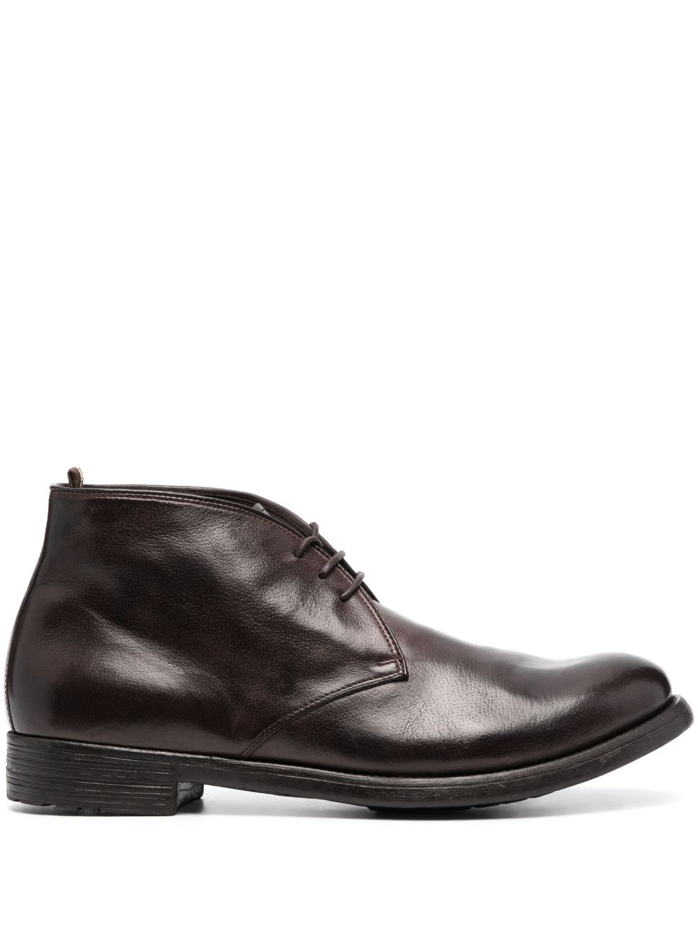 Officine Creative Hive leather ankle boots - Brown von Officine Creative