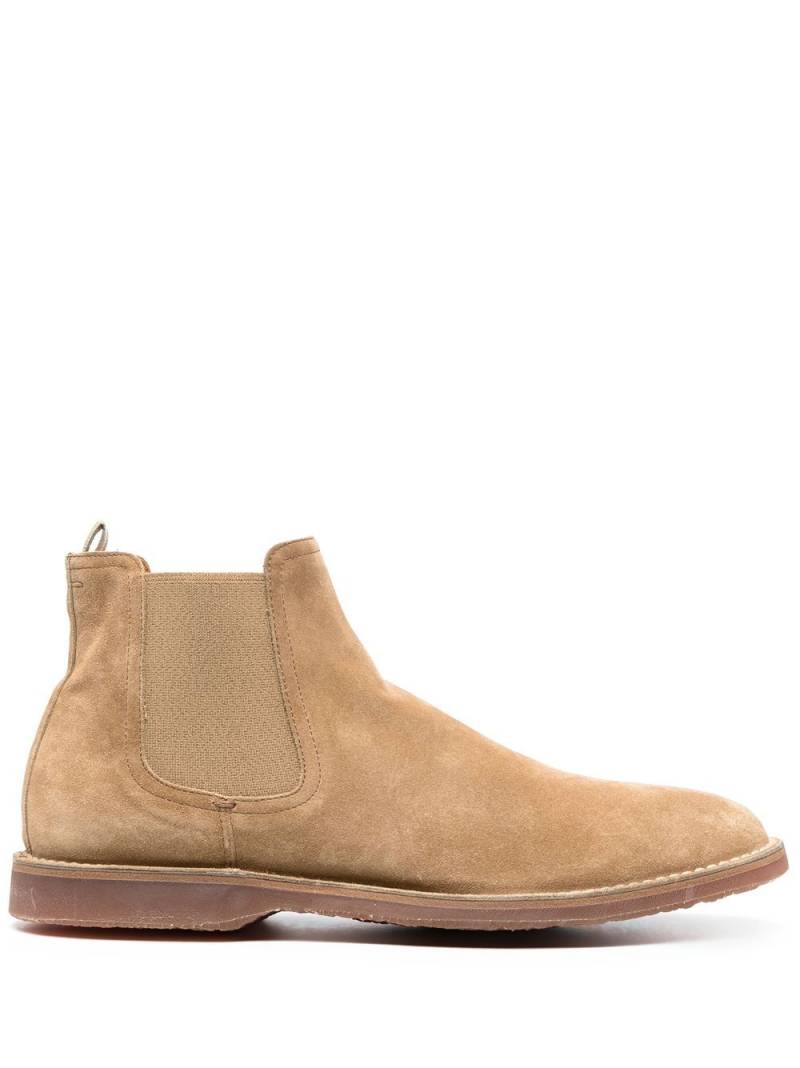 Officine Creative Kent suede boots - Brown von Officine Creative