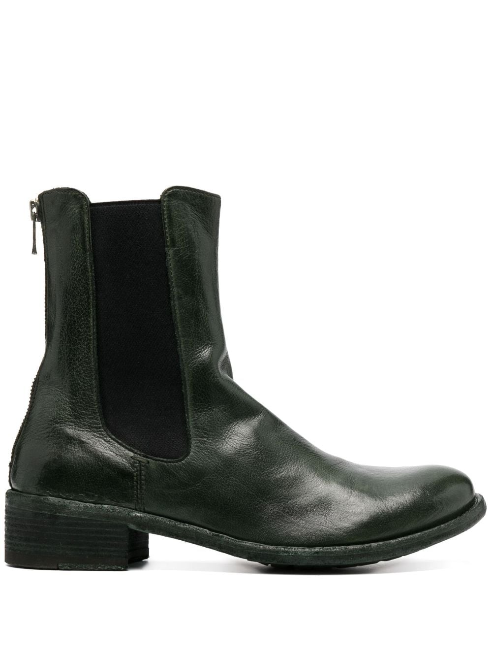 Officine Creative Lison leather boots - Green von Officine Creative