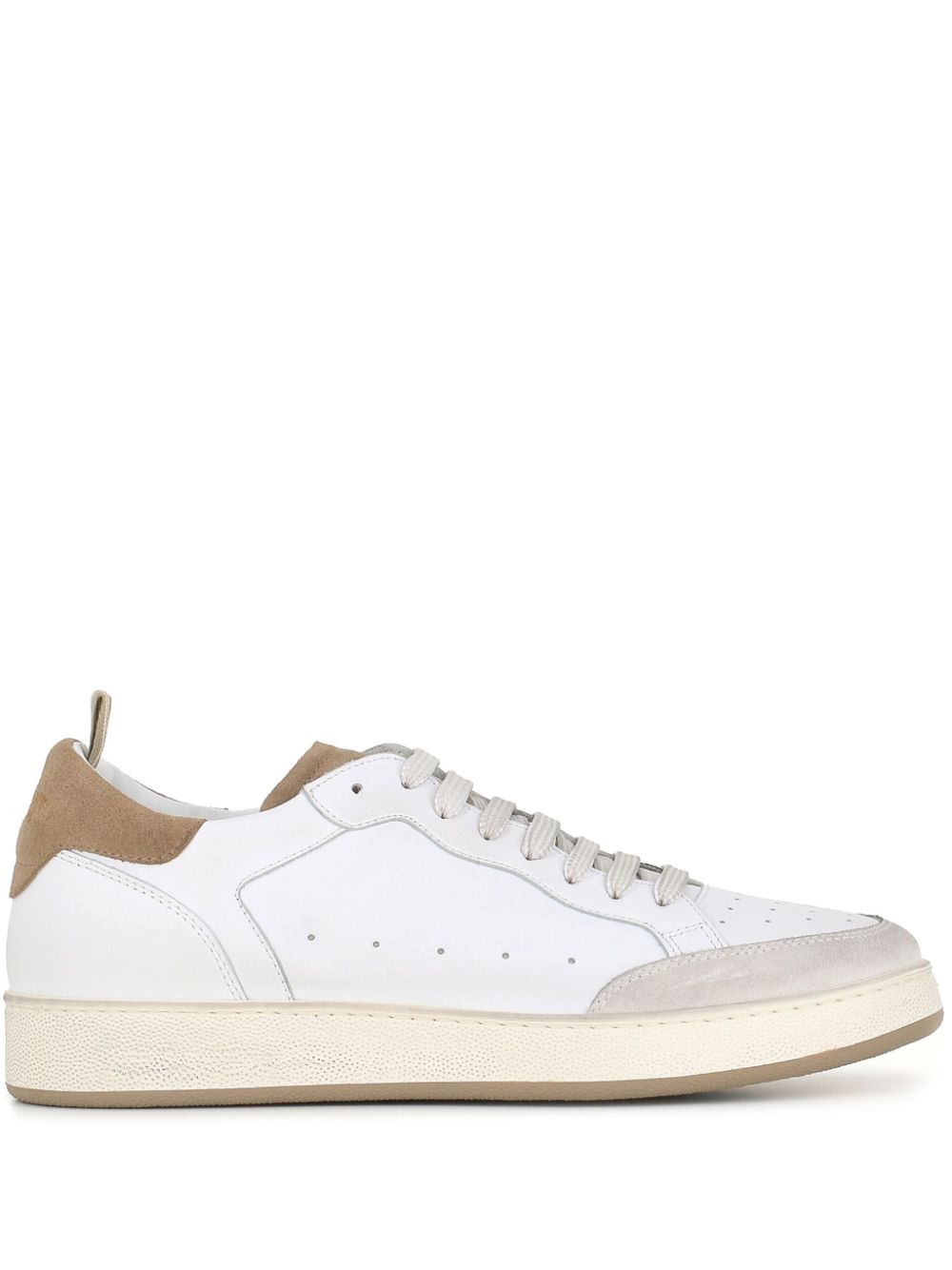 Officine Creative Lux 001 leather sneakers - White von Officine Creative