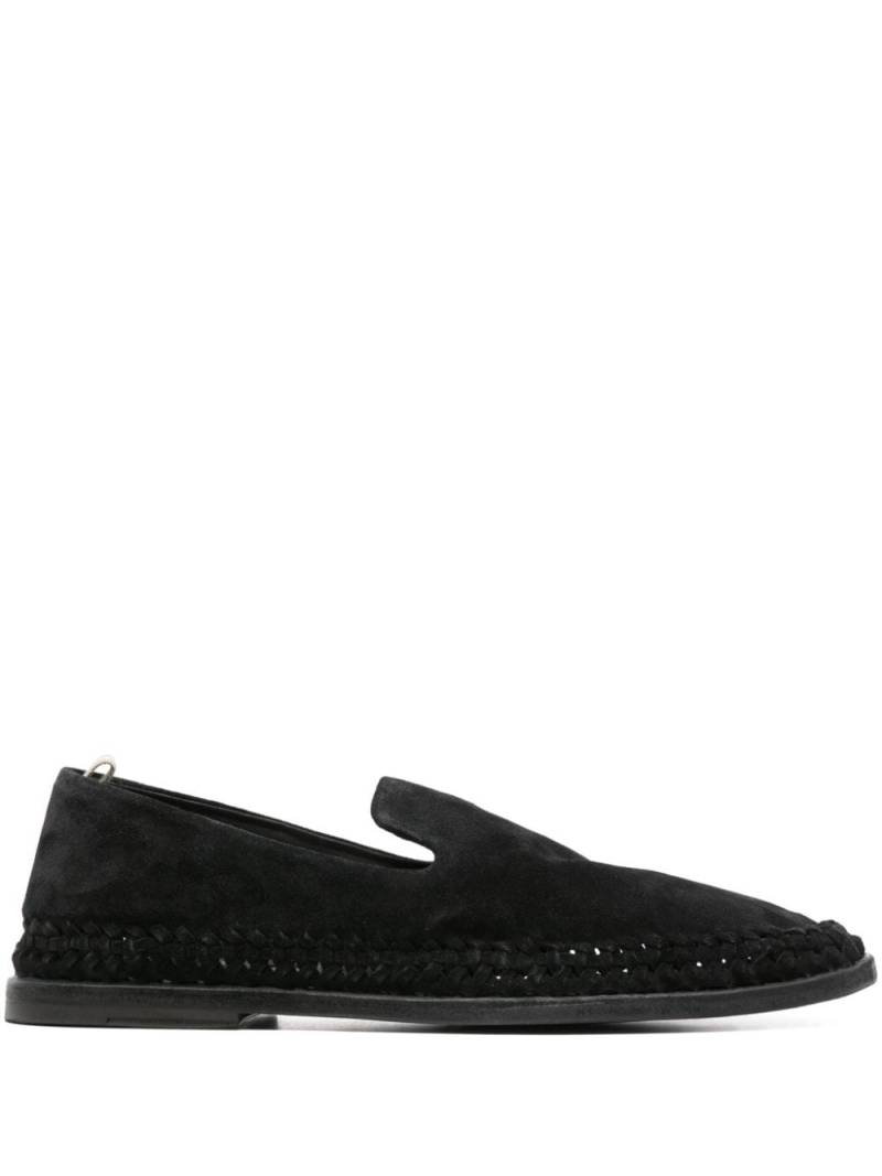 Officine Creative Miles 002 suede loafers - Black von Officine Creative