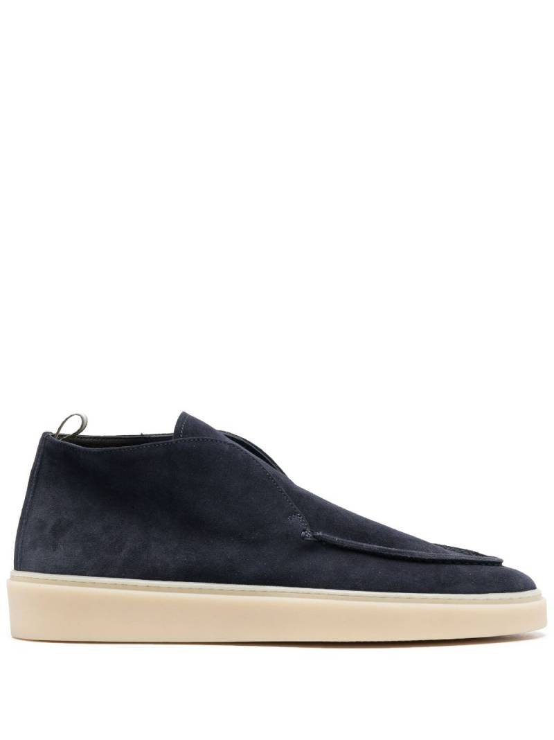 Officine Creative Muskrat suede loafers - Blue von Officine Creative