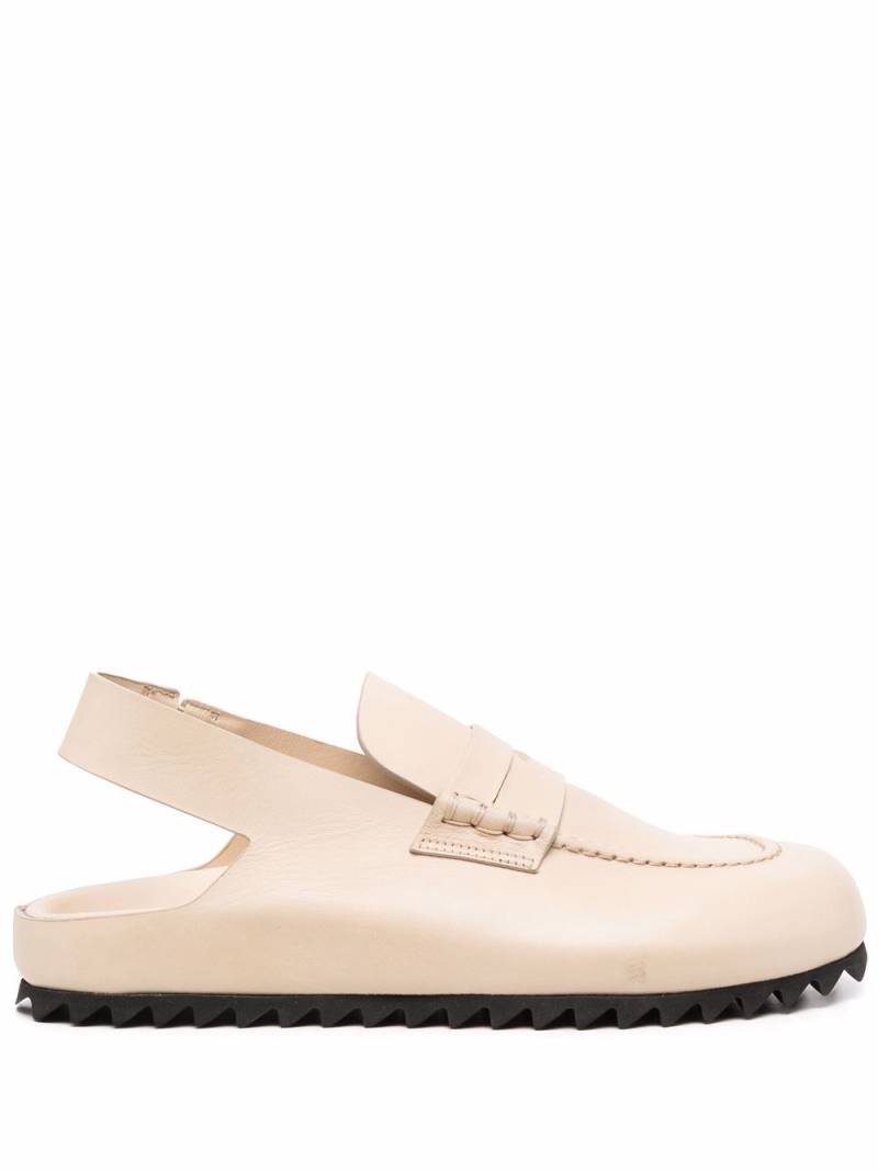 Officine Creative Pelagie 015 slingback loafers - Neutrals von Officine Creative