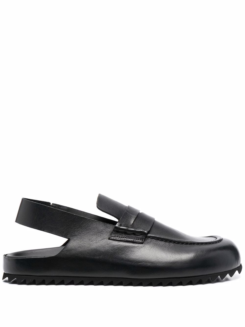 Officine Creative Phobia slingback loafers - Black von Officine Creative