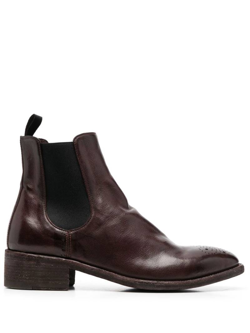 Officine Creative Seline ankle boots - Brown von Officine Creative