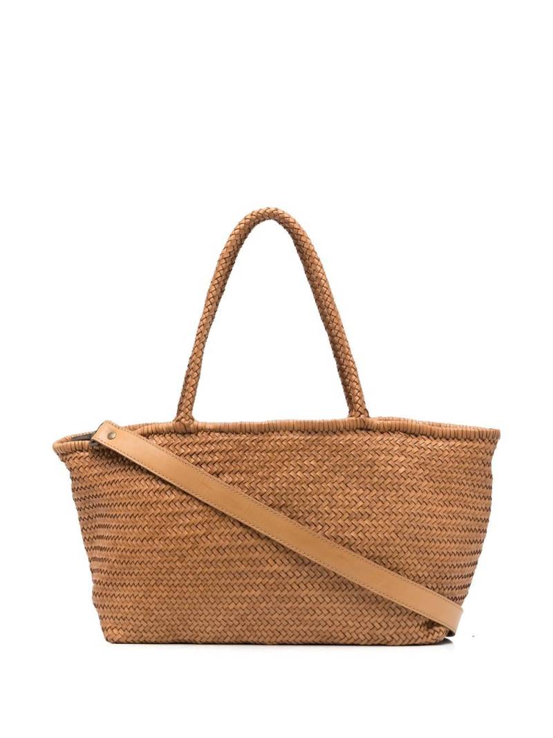 Officine Creative Susan 05 woven tote bag - Brown von Officine Creative