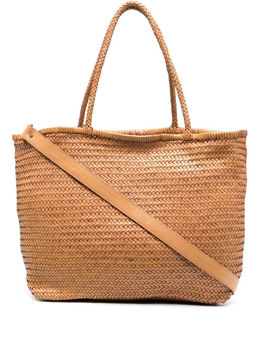 Officine Creative Susan woven tote bag - Neutrals von Officine Creative