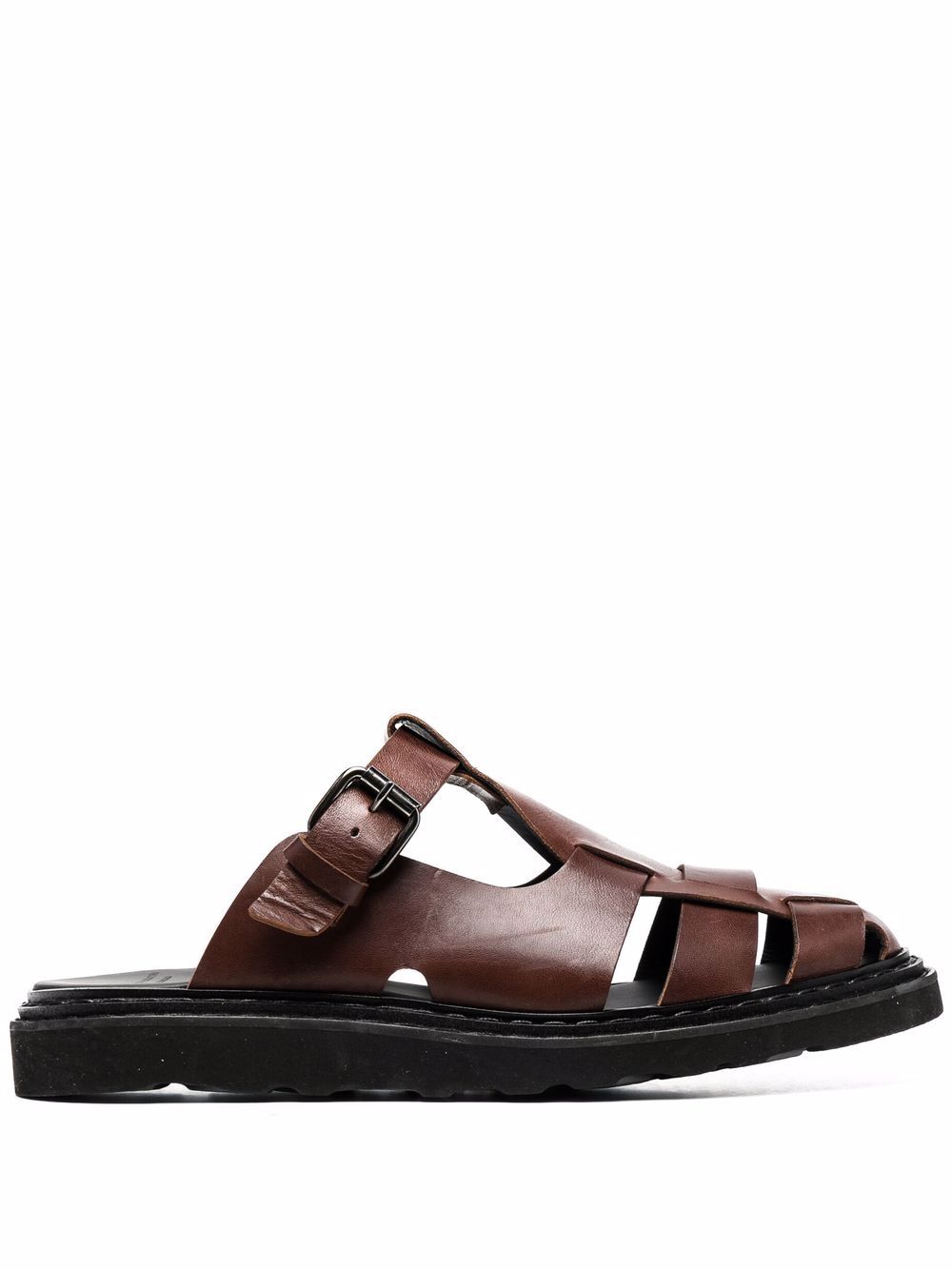 Officine Creative caged-design sandals - Brown von Officine Creative