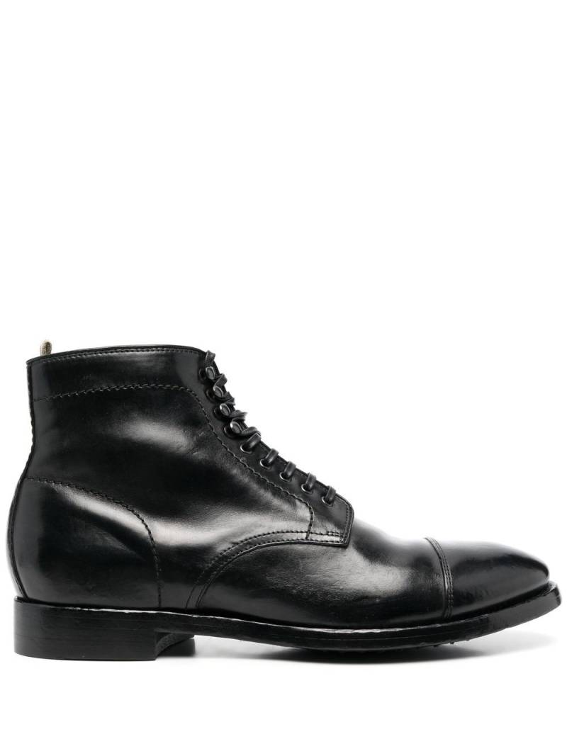 Officine Creative lace-up ankle boots - Black von Officine Creative