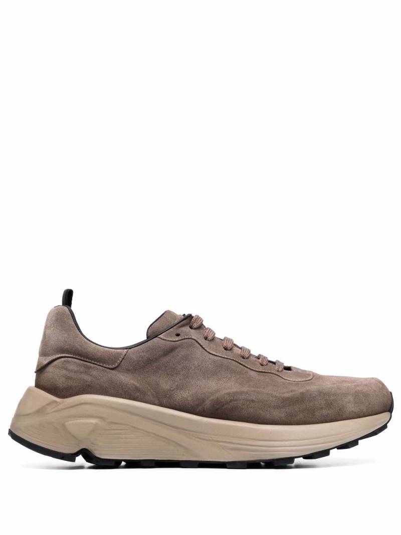 Officine Creative lace-up suede sneakers - Neutrals von Officine Creative