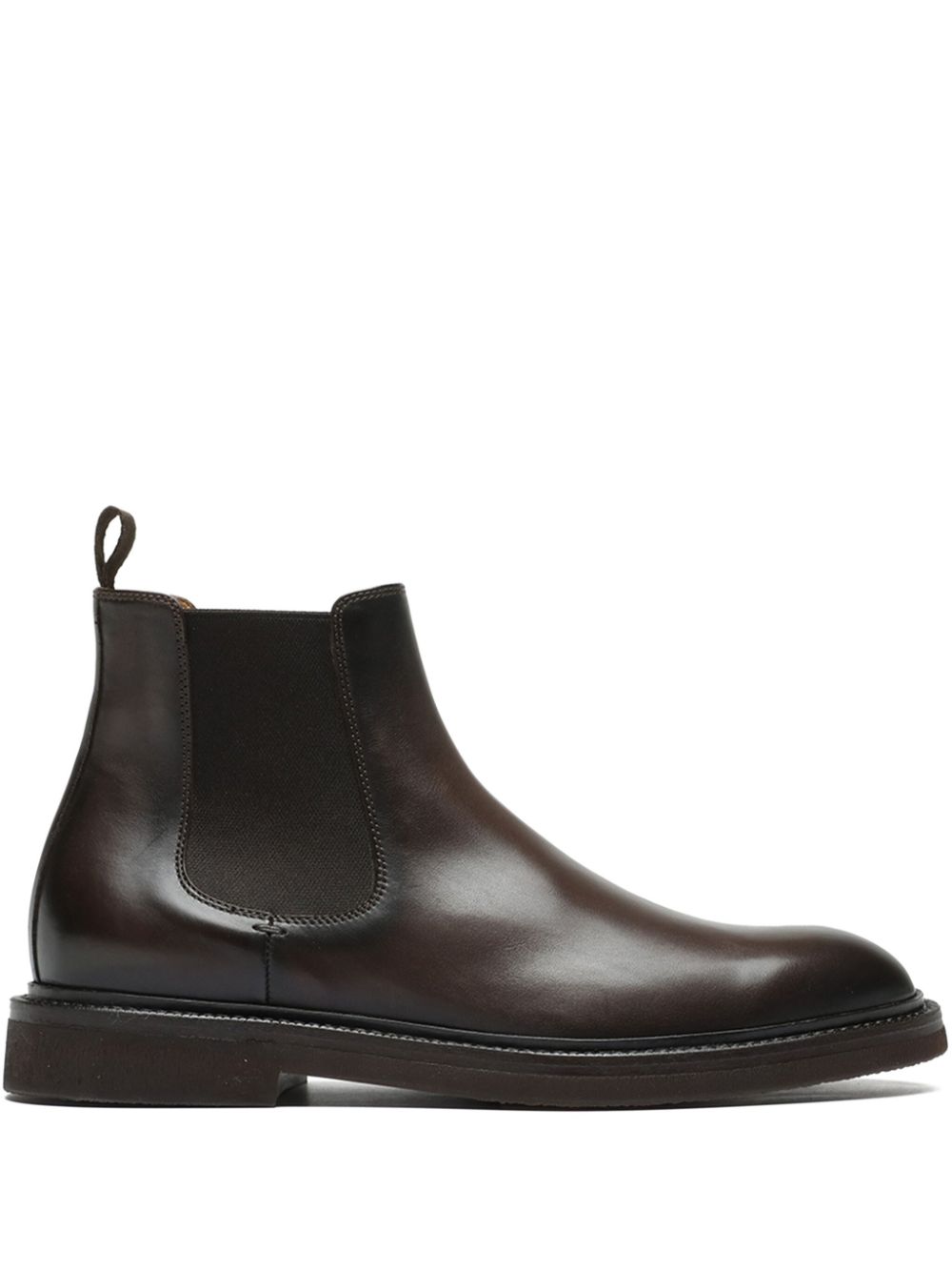 Officine Creative leather Chelsea boots - Brown von Officine Creative