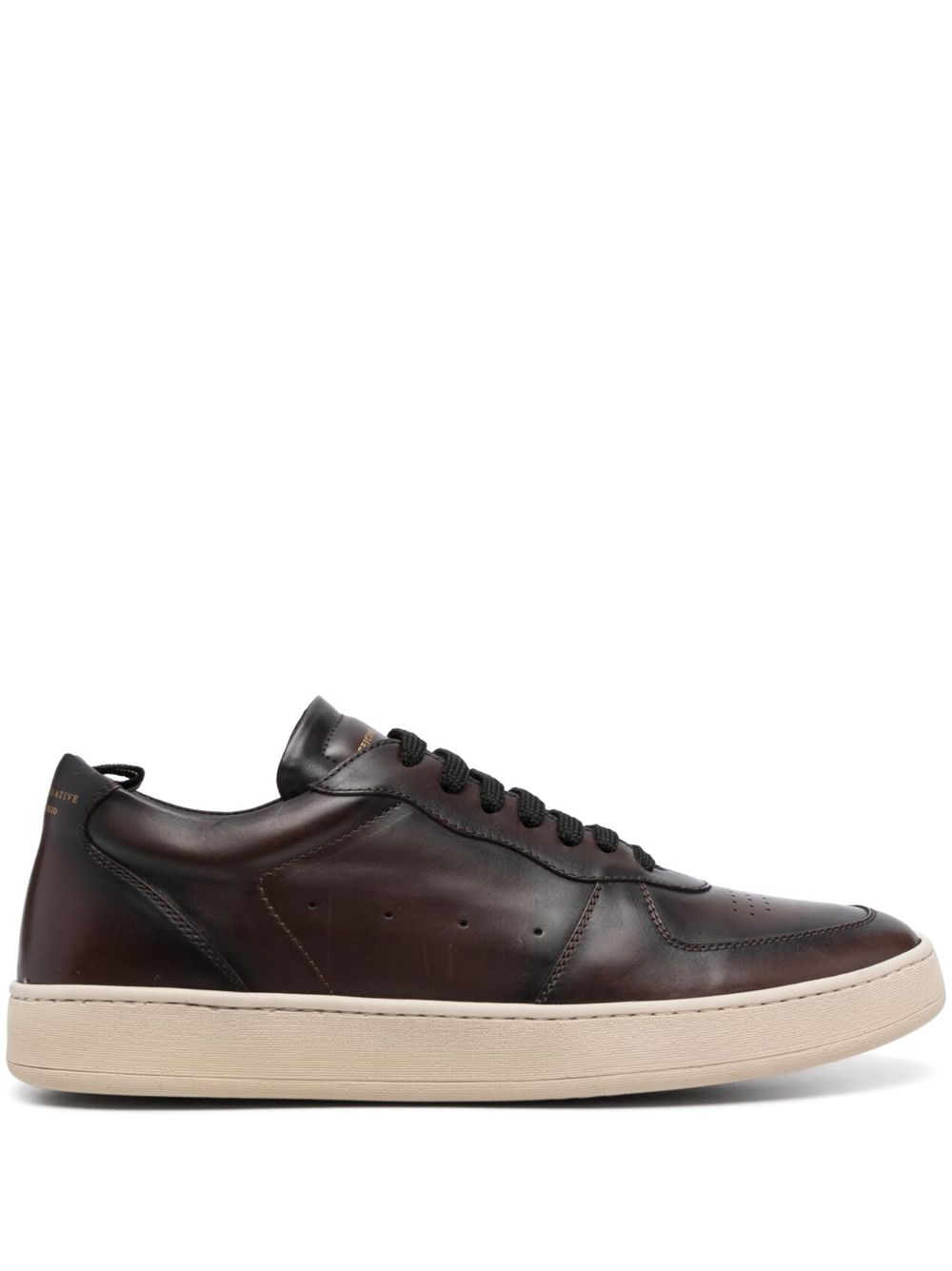 Officine Creative low-top leather sneakers - Brown von Officine Creative