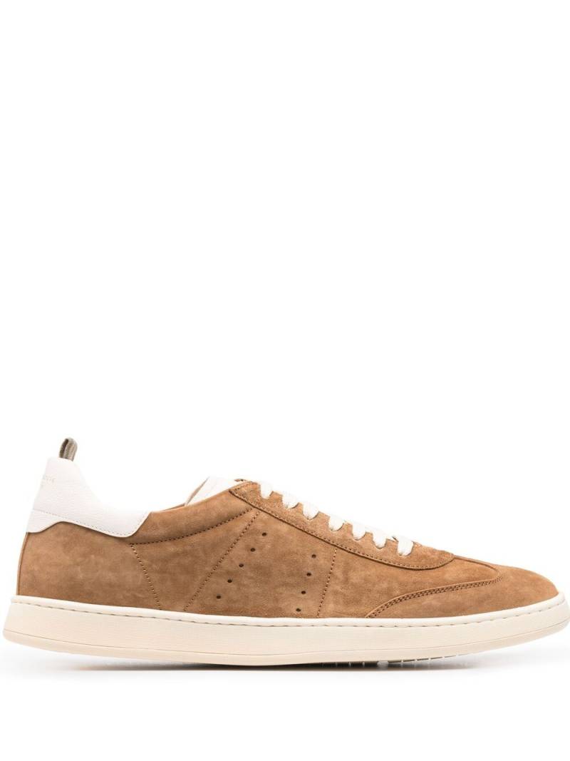 Officine Creative low-top suede sneakers - Neutrals von Officine Creative