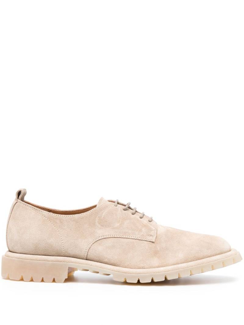 Officine Creative suede derby shoes - Neutrals von Officine Creative