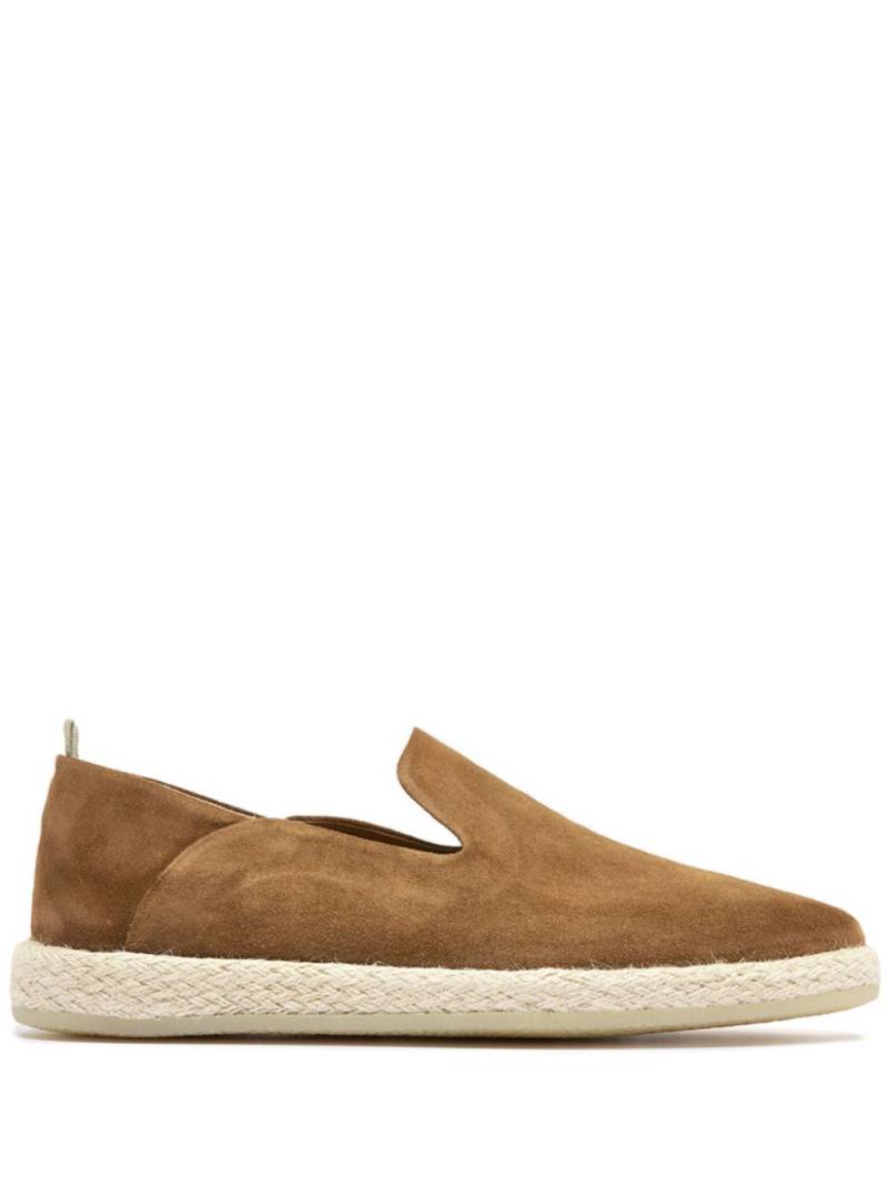 Officine Creative suede loafers - Brown von Officine Creative