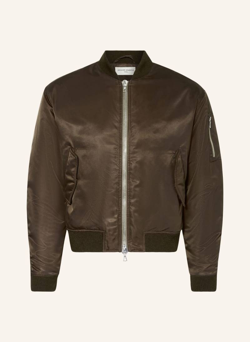 Officine Générale Blouson Juno braun von Officine Générale