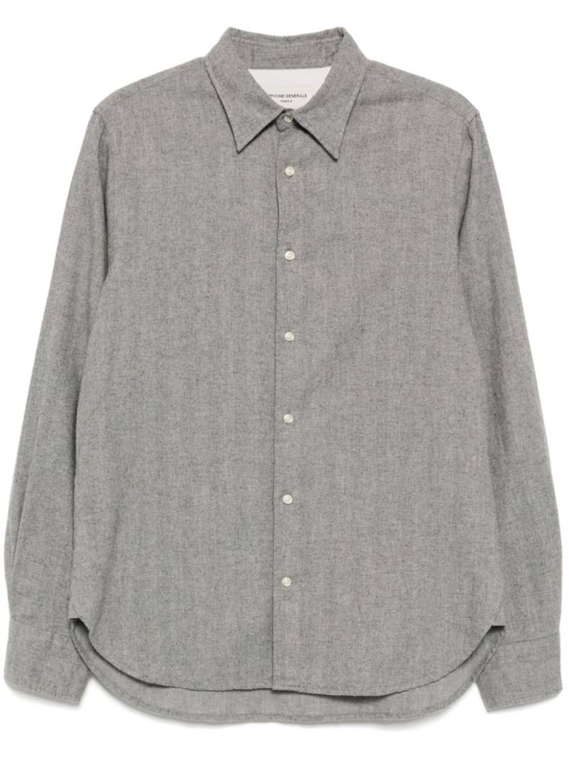 Officine Generale Giacomo shirt - Grey von Officine Generale