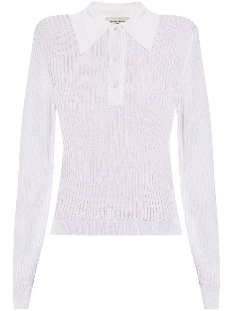 Officine Generale Jana jumper - White von Officine Generale