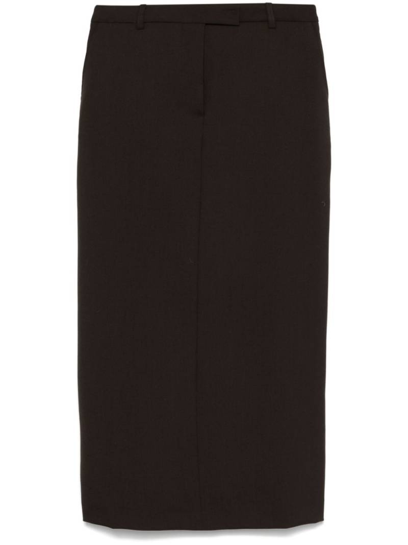 Officine Generale Oxana maxi skirt - Brown von Officine Generale