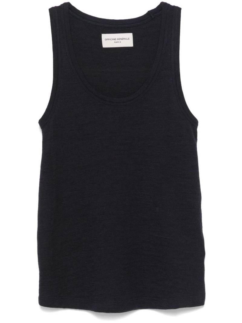 Officine Generale Tatia tank top - Blue von Officine Generale