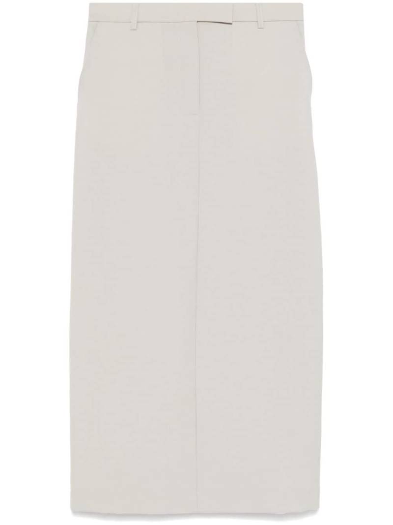 Officine Generale Oxana maxi skirt - Grey von Officine Generale