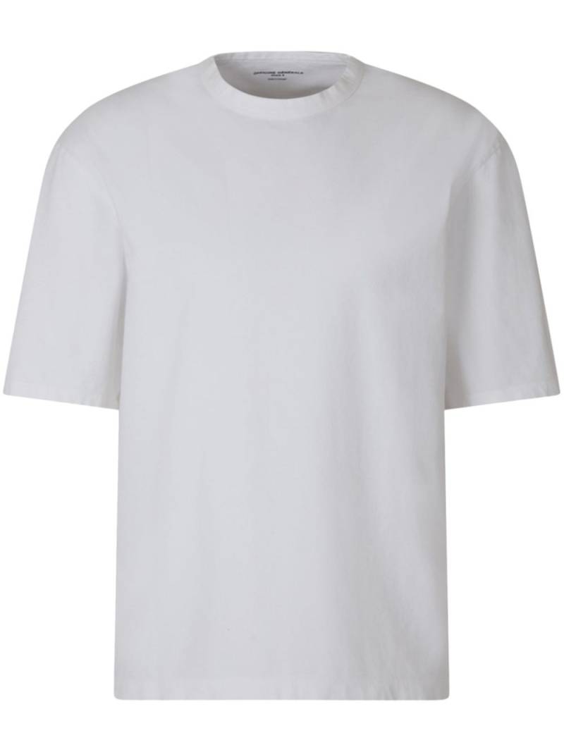 Officine Generale cotton T-shirt - White von Officine Generale