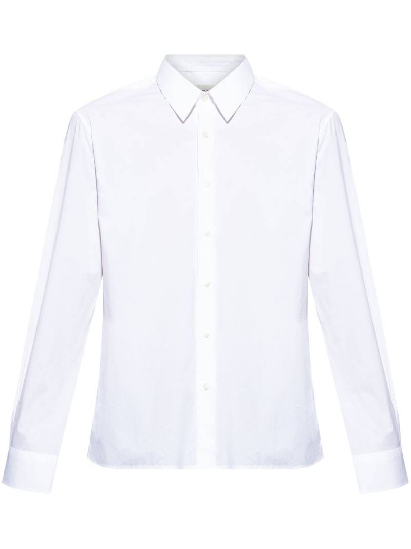 Officine Generale poplin shirt - White von Officine Generale