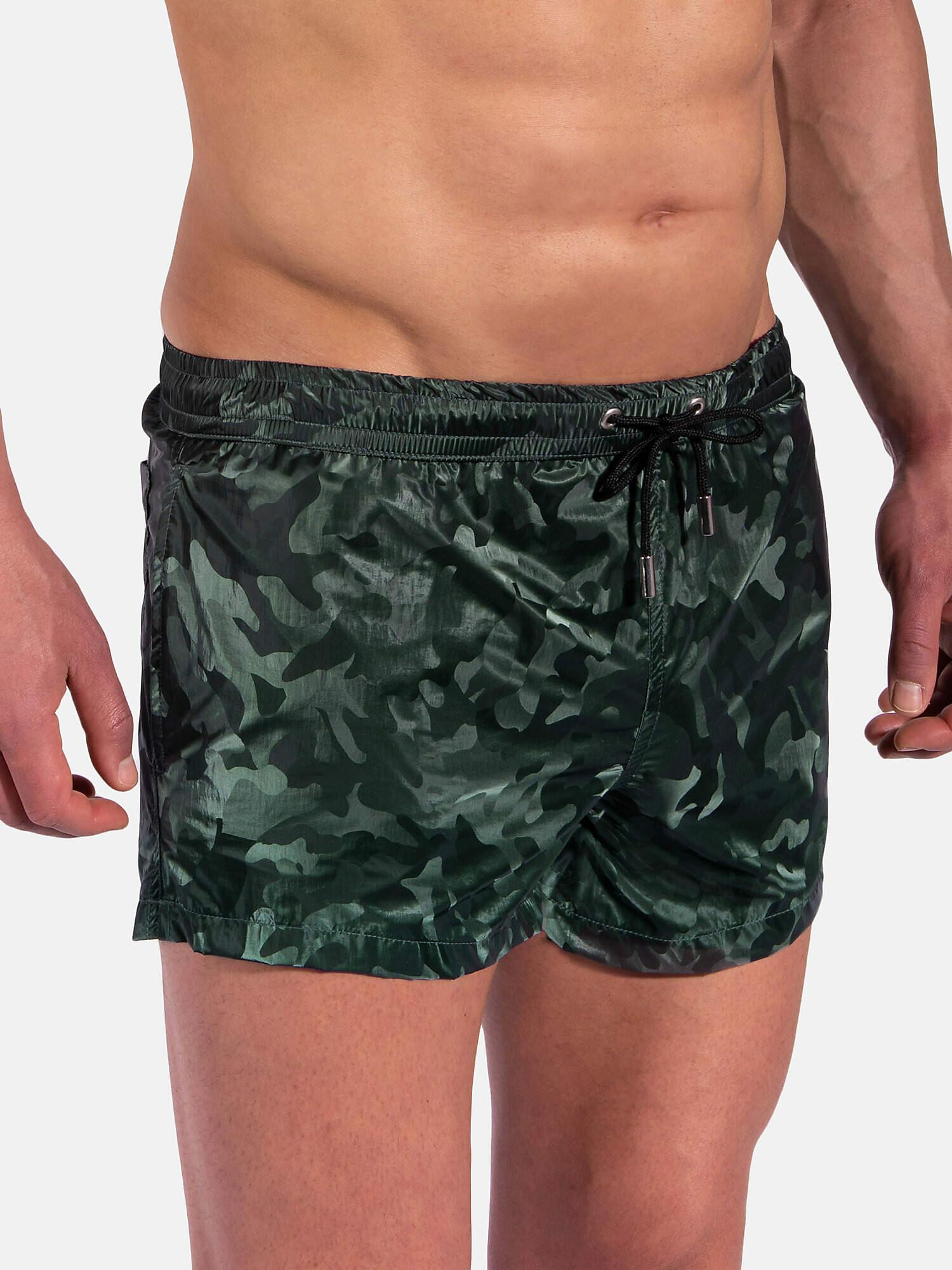 Badeshorts Blu2353 Herren Grün L von Olaf benz