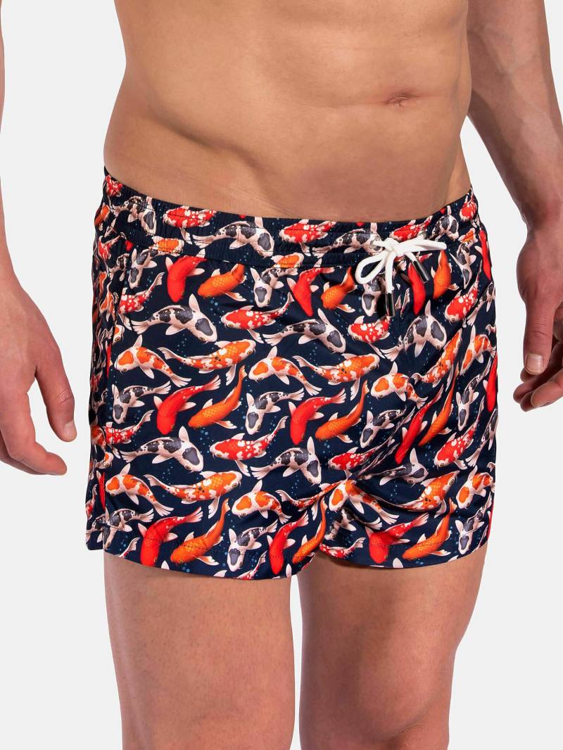 Badeshorts Blu2355 Herren Blau S von Olaf benz