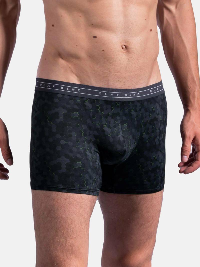 Boxer Red2165 Herren Schwarz Bedruckt L von Olaf benz