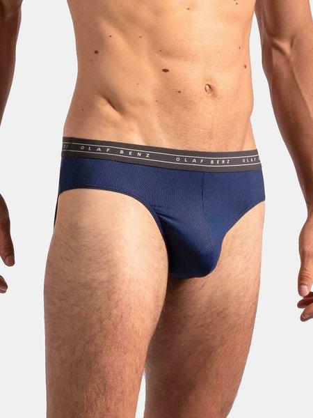 Sportlicher Slip Herren Blau S von Olaf benz