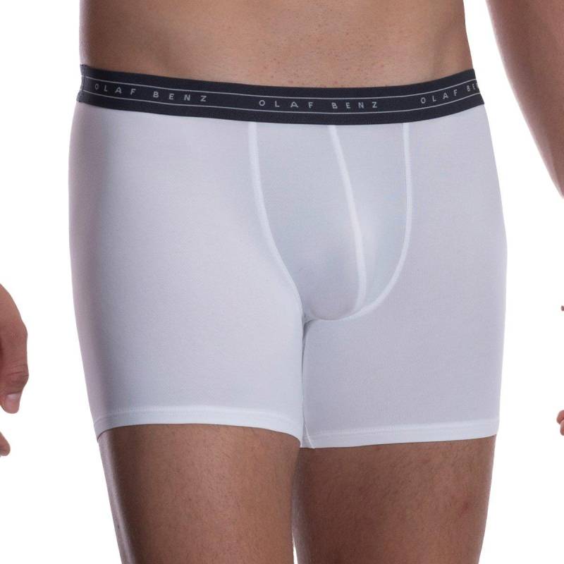 Boxer Red2059 Herren Weiss S von Olaf benz