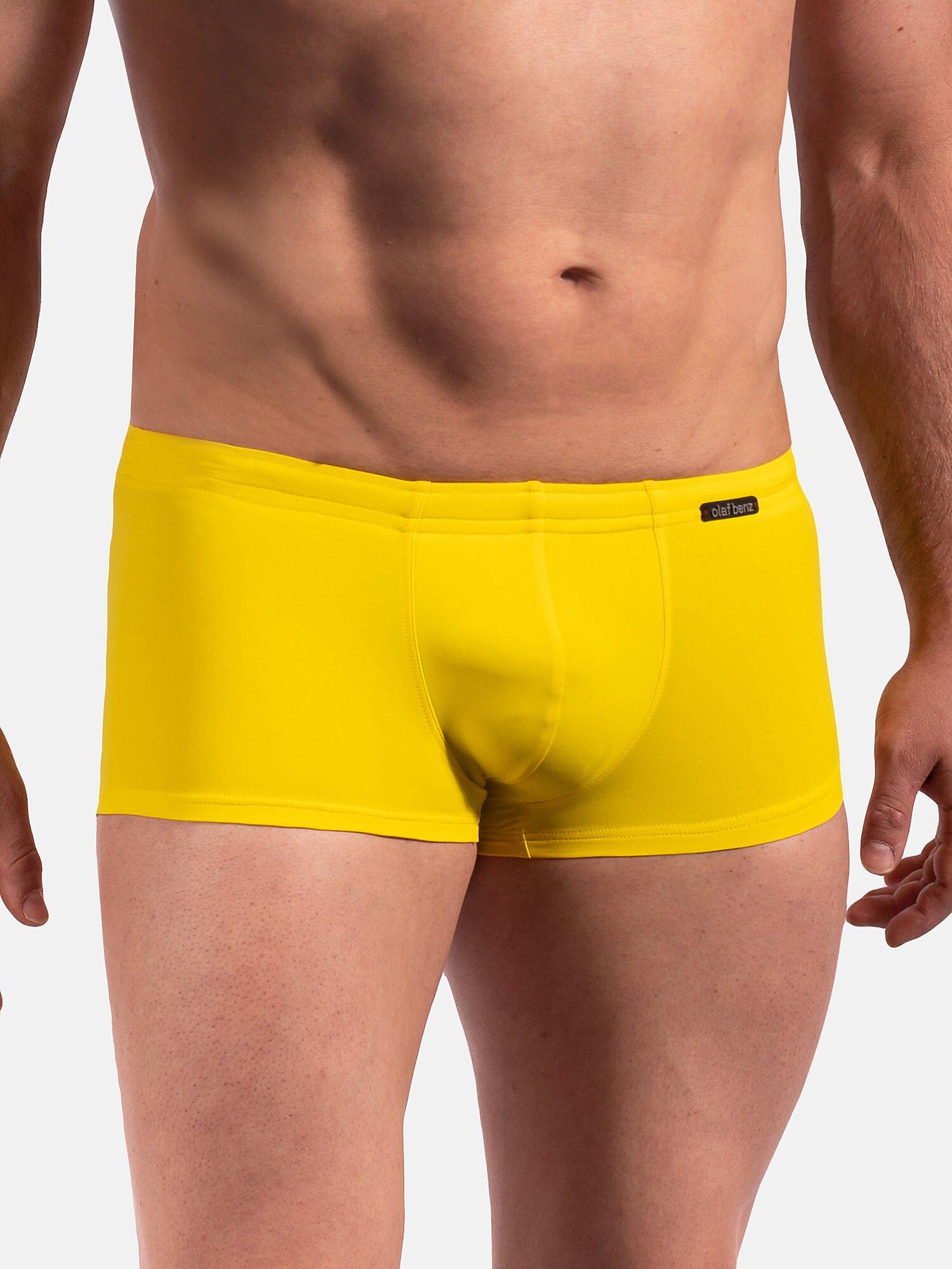 Mini-badeshorty Herren Gelbgold S von Olaf benz